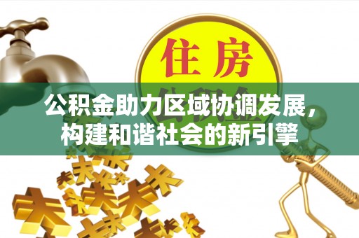 万江公积金助力区域协调发展，构建和谐社会的新引擎