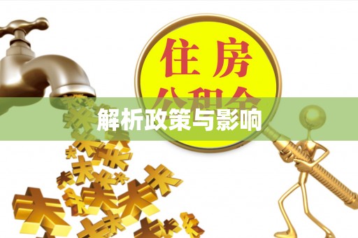 万江解析政策与影响