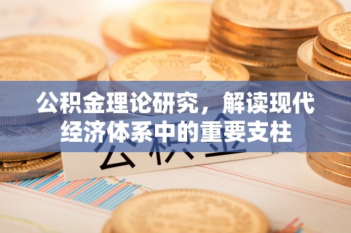 万江公积金理论研究，解读现代经济体系中的重要支柱