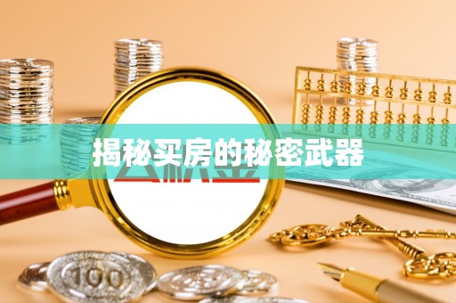 万江揭秘买房的秘密武器