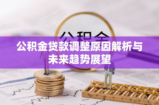 万江公积金贷款调整原因解析与未来趋势展望