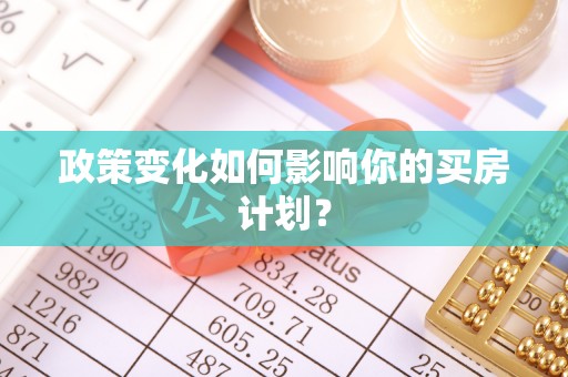 万江政策变化如何影响你的买房计划？