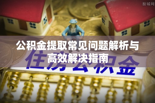 万江公积金提取常见问题解析与高效解决指南
