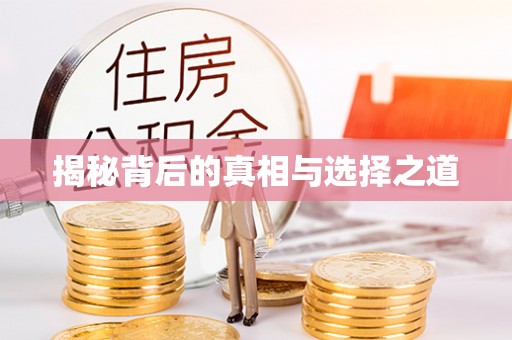 万江揭秘背后的真相与选择之道