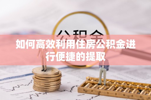 万江如何高效利用住房公积金进行便捷的提取