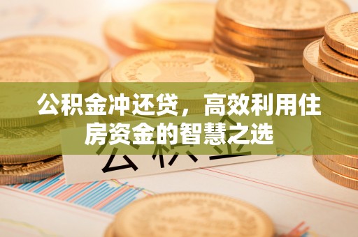 万江公积金冲还贷，高效利用住房资金的智慧之选