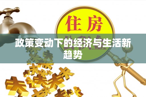 万江政策变动下的经济与生活新趋势