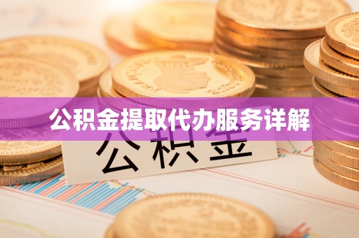 万江公积金提取代办服务详解
