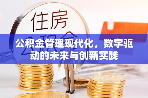 万江公积金管理现代化，数字驱动的未来与创新实践