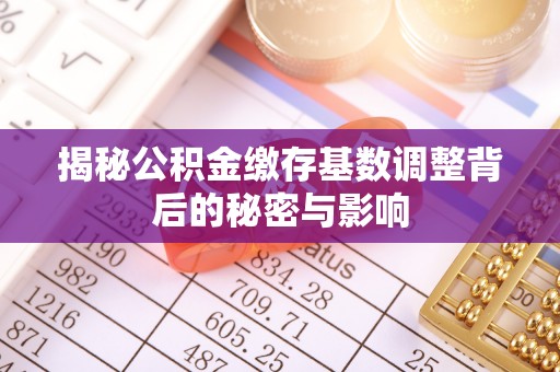万江揭秘公积金缴存基数调整背后的秘密与影响