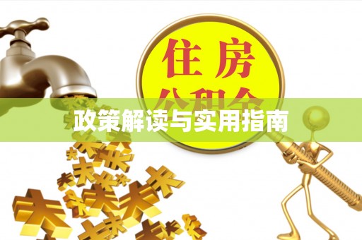 万江政策解读与实用指南