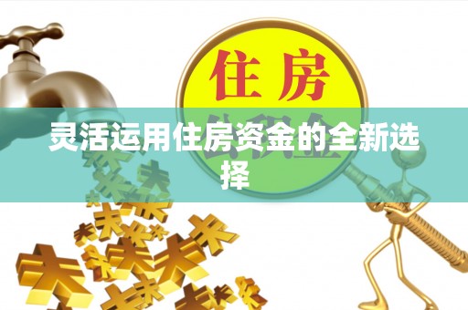 万江灵活运用住房资金的全新选择